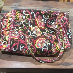 Large vera Bradley duffle bag